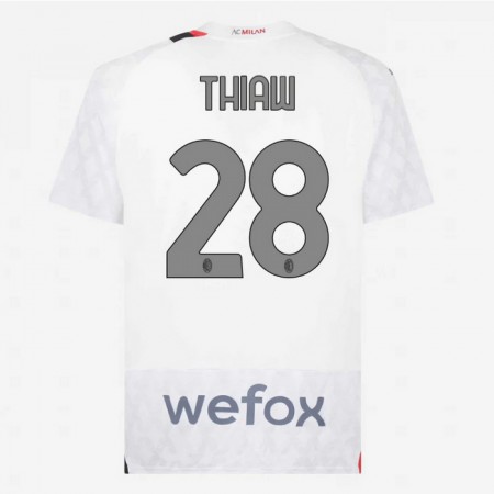 Maglia A.C. Milan Thiaw 28 Trasferta Divisa 2023-24